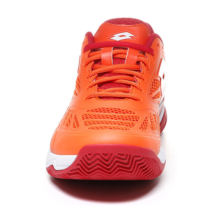 Lotto Superrapida 200 Prt Padel Shoes Orange / White | XB2VS8KI