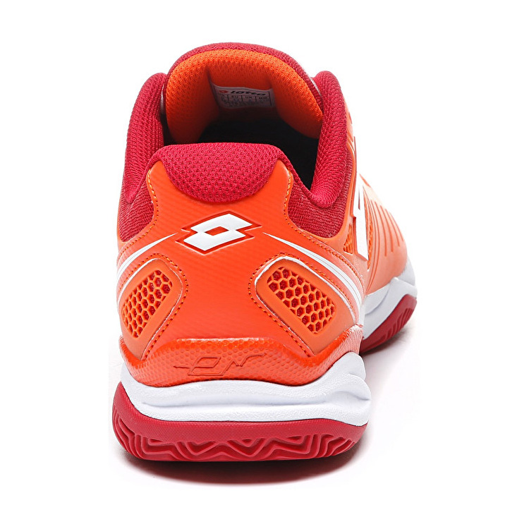 Lotto Superrapida 200 Prt Padel Shoes Orange / White | XB2VS8KI