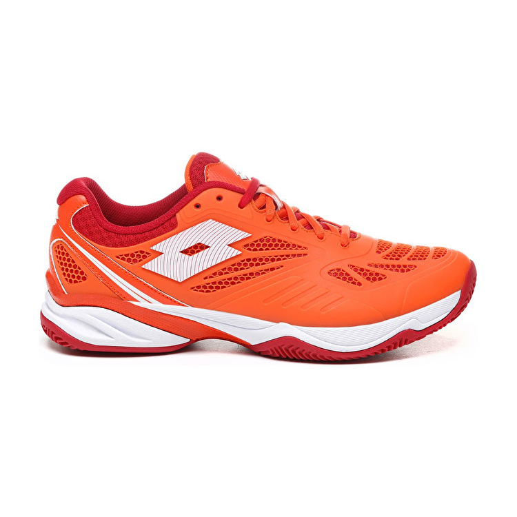 Lotto Superrapida 200 Prt Padel Shoes Orange / White | XB2VS8KI