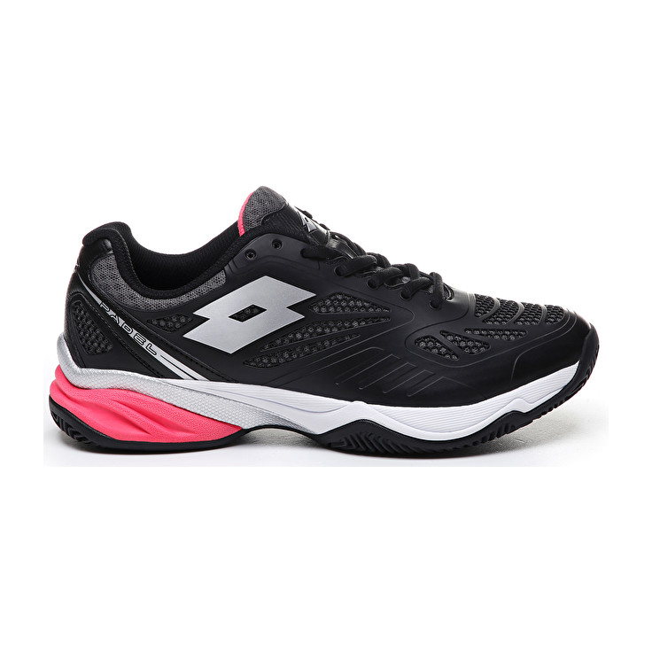 Lotto Superrapida 200 W Padel Shoes Black / Pink | WBAKYU0V