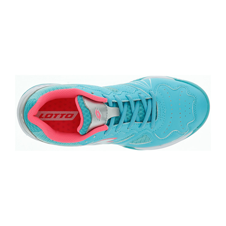 Lotto Superrapida 400 W Padel Shoes Blue / Pink / Silver | ZJ78OD1U