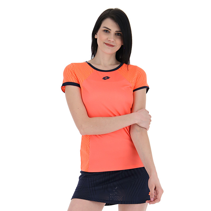 Lotto Superrapida W V T Shirts Orange | JXLPZAQB