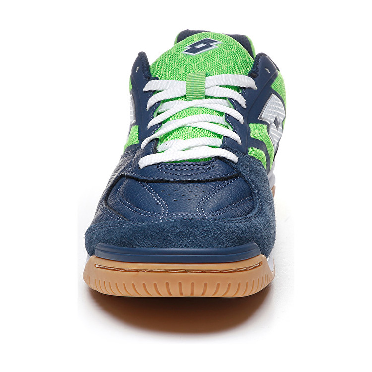 Lotto Tacto 200 Iv Indoor Shoes Blue / Green | LTSD0EVK