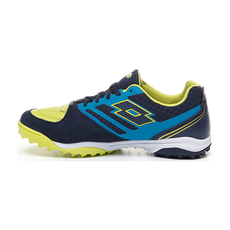 Lotto Tacto 200 Iv Tf Soccer Shoes Navy / Green | QNVIBF2T