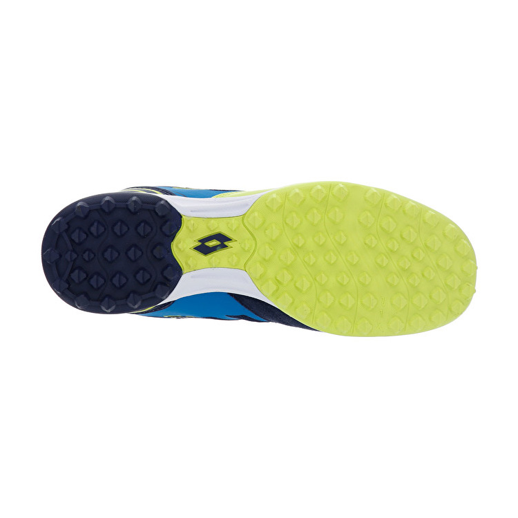 Lotto Tacto 200 Iv Tf Soccer Shoes Navy / Green | QNVIBF2T