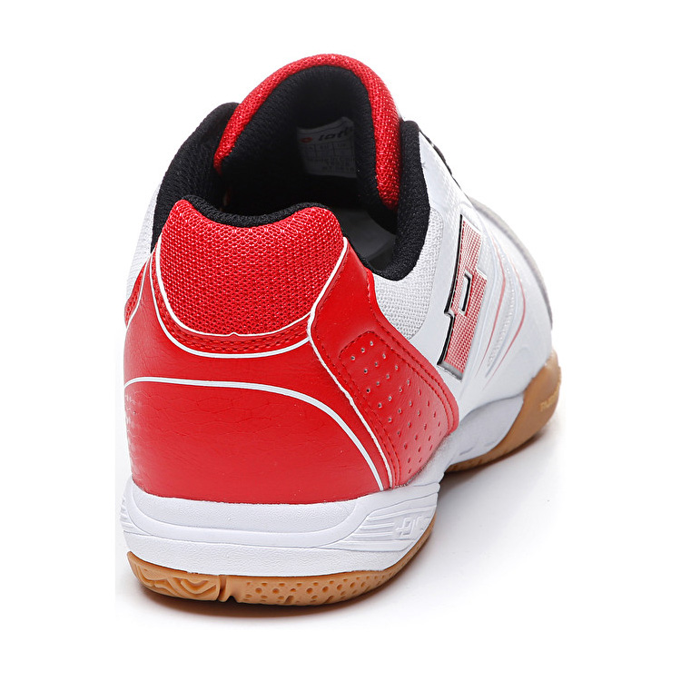 Lotto Tacto 300 Iv Indoor Shoes White / Red | JJ7R4ISY