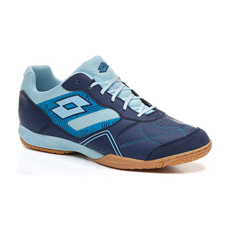 Lotto Tacto 300 V Indoor Shoes Navy / Blue | DV1ZEPHV