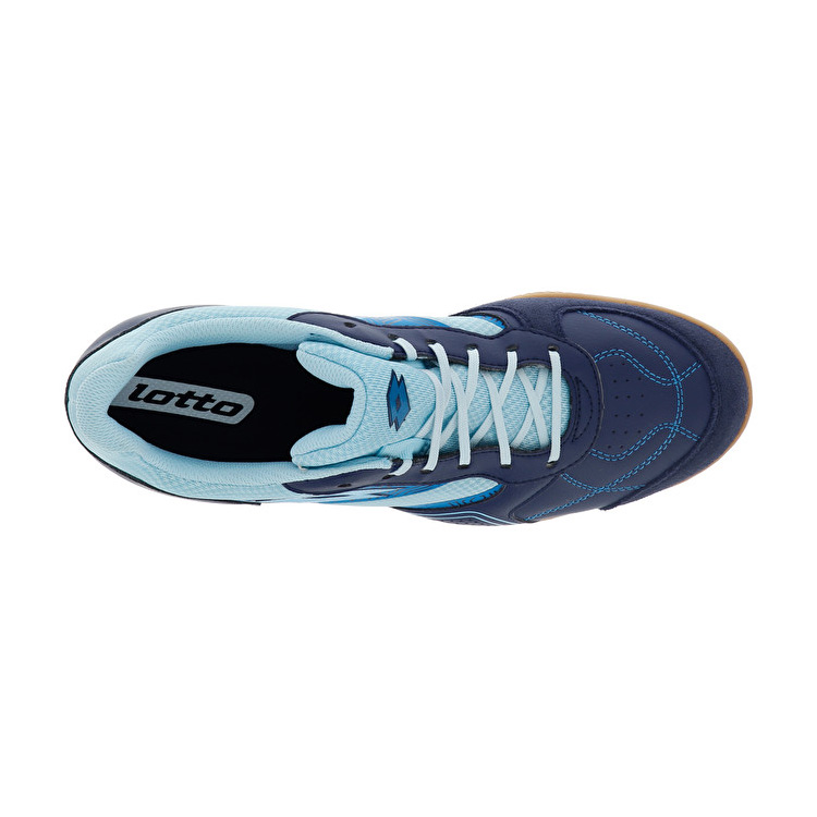 Lotto Tacto 300 V Indoor Shoes Navy / Blue | DV1ZEPHV