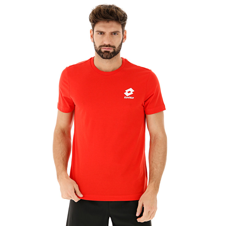 Lotto Tee Bs Js T Shirts Red | GJRILEYN