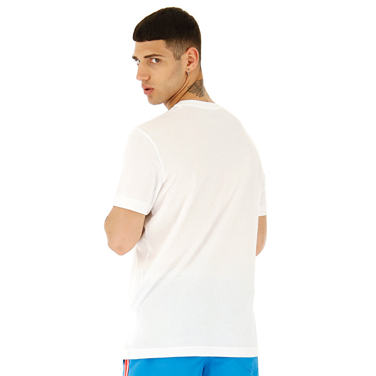 Lotto Tee Europe Js T Shirts White | GWPEQITC