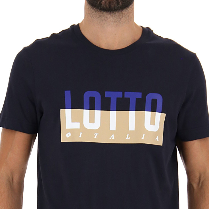 Lotto Tee Prisma Iv Js T Shirts Black | IECEVRWY