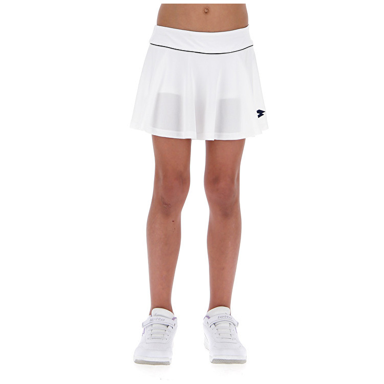 Lotto Tennis Teams G Skirts White | HWDO8AC5