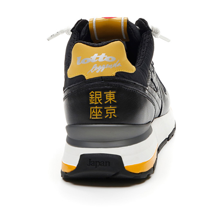 Lotto Tokyo Ginza Lth Sneakers Black / Mango | NAT2NBX6