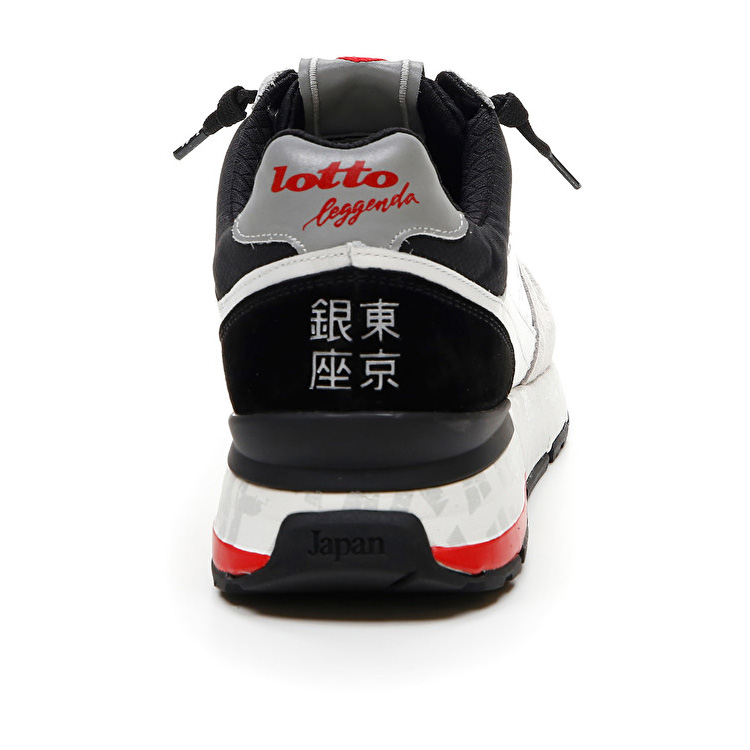 Lotto Tokyo Ginza Lth Sneakers White / Black / Red | SPITLRUZ