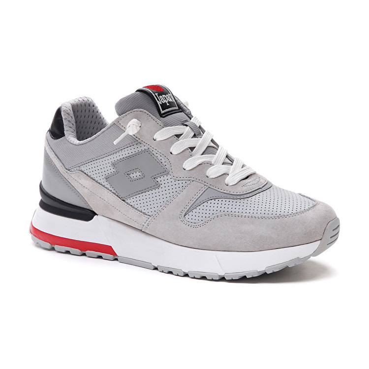 Lotto Tokyo Ginza Sd Sneakers Grey | QKDQCCWE