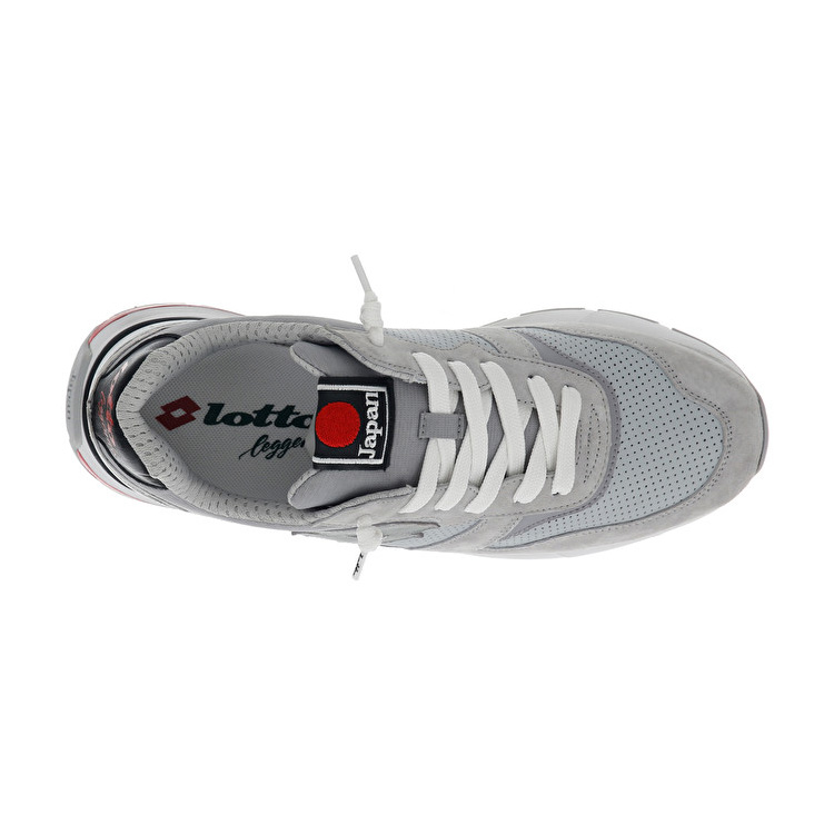 Lotto Tokyo Ginza Sd Sneakers Grey | QKDQCCWE