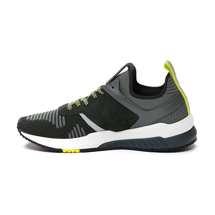 Lotto Tokyo Marathon Knit Sneakers Black / Grey | YLKA4GKF