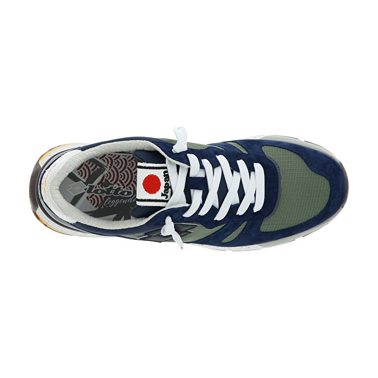 Lotto Tokyo Shibuya Sneakers Black / Blue | DZQ0OHXT