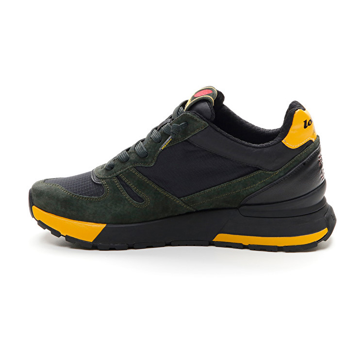 Lotto Tokyo Shibuya Sneakers Black / Green / Mango | XYFP0OOR