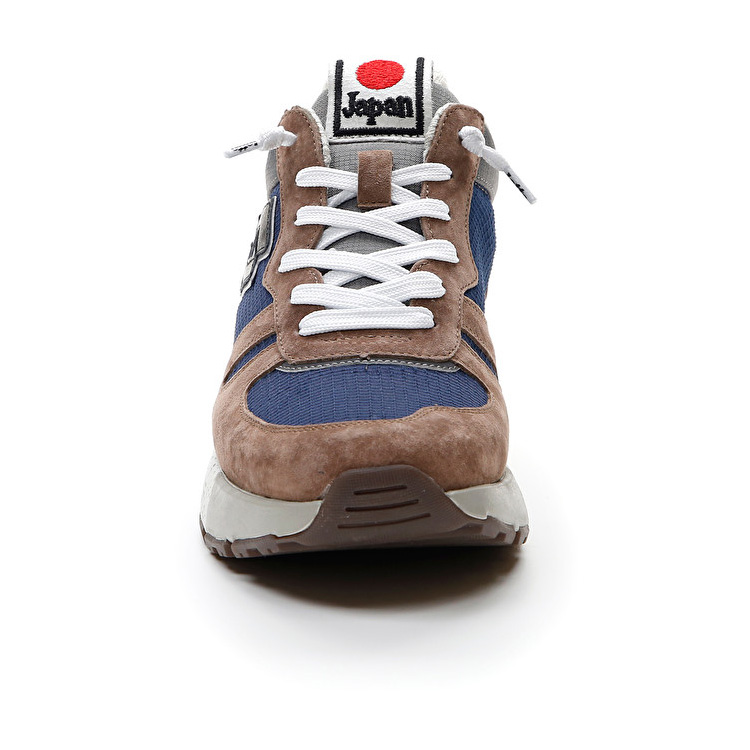 Lotto Tokyo Shibuya Sneakers Blue / Black / Brown | UJPSEJ3Z