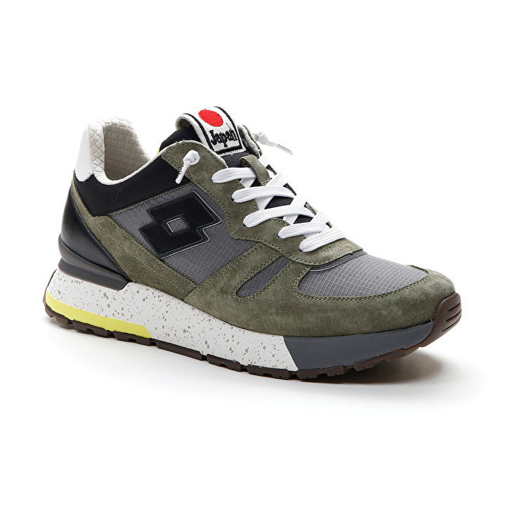 Lotto Tokyo Shibuya Sneakers Grey / Black | GANH2RAO