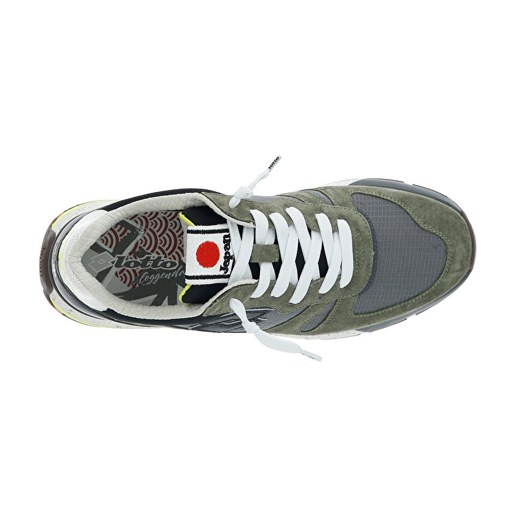 Lotto Tokyo Shibuya Sneakers Grey / Black | GANH2RAO