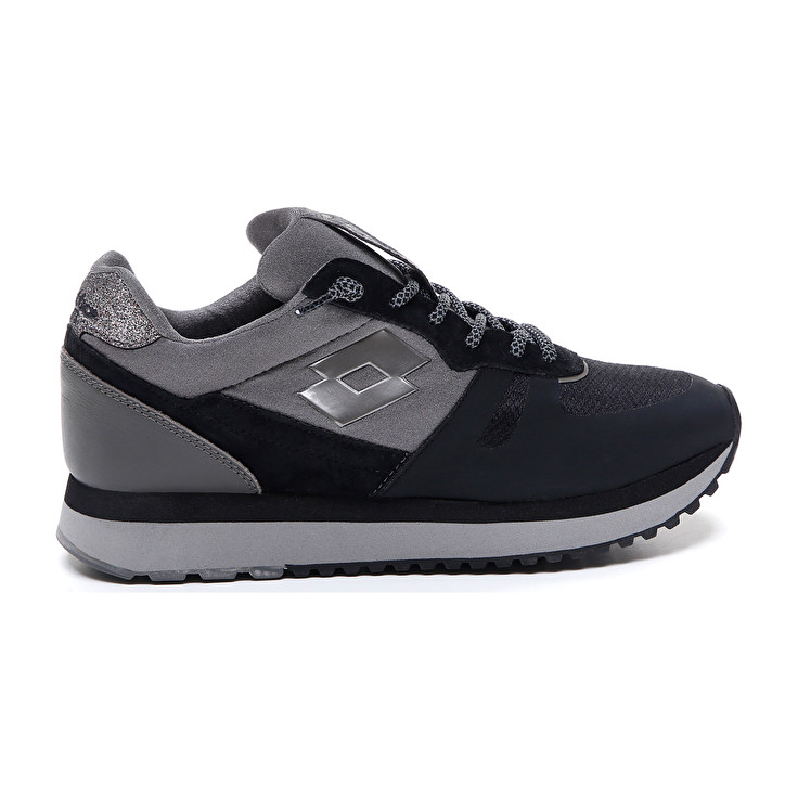 Lotto Tokyo Wedge Tech W Sneakers Black / Grey | XV5XTC1H