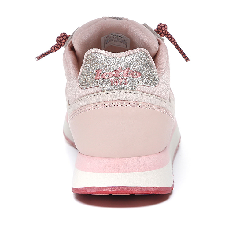 Lotto Tokyo Wedge Tech W Sneakers White / Brown / Pink | PBVROAUW