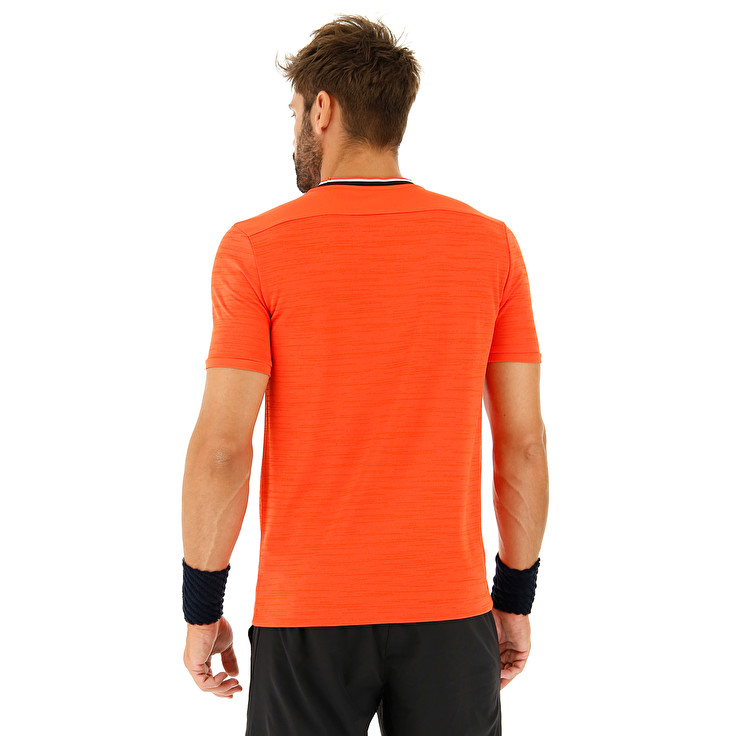 Lotto Top Ten Ii Pl T Shirts Orange | H6UY0FDQ