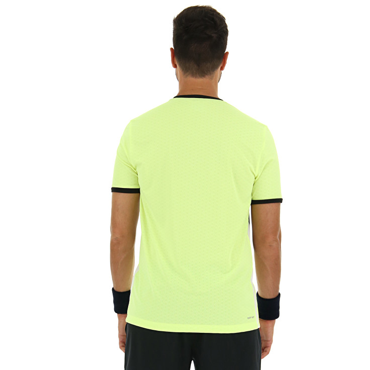 Lotto Top Ten Iii Pl T Shirts Yellow | HYK3XFHB