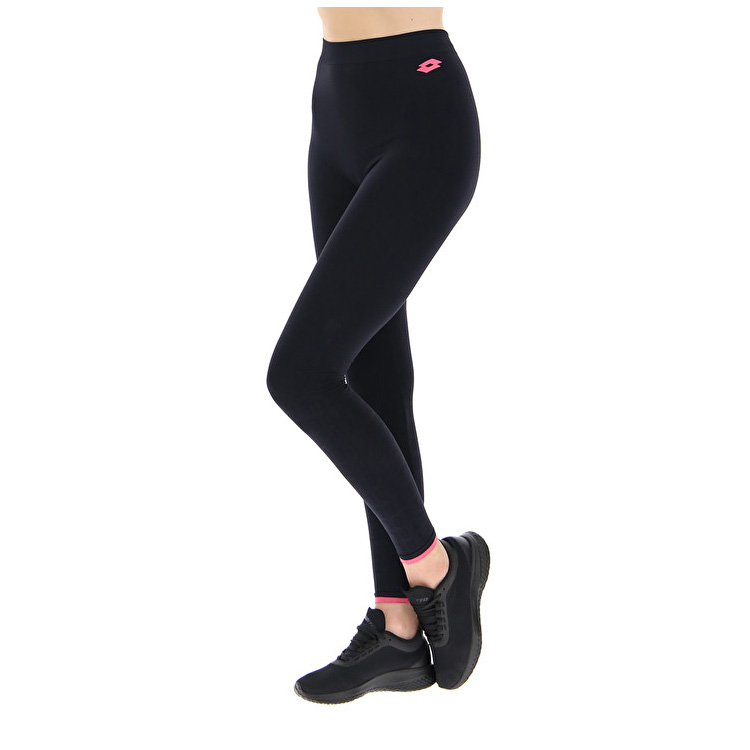 Lotto Vabene Plus W Iv Sml Leggings Black | HBDHJWUQ