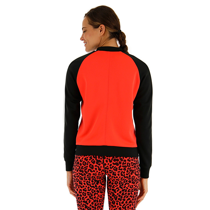 Lotto Vabene W Ii Pl Tracksuits Red / Black | GI3C5ZDK