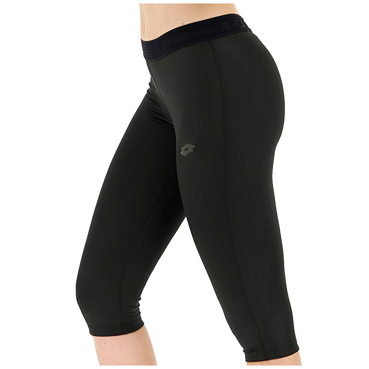 Lotto Vabene W Mid Cire' Leggings Black | N6WEUQCC