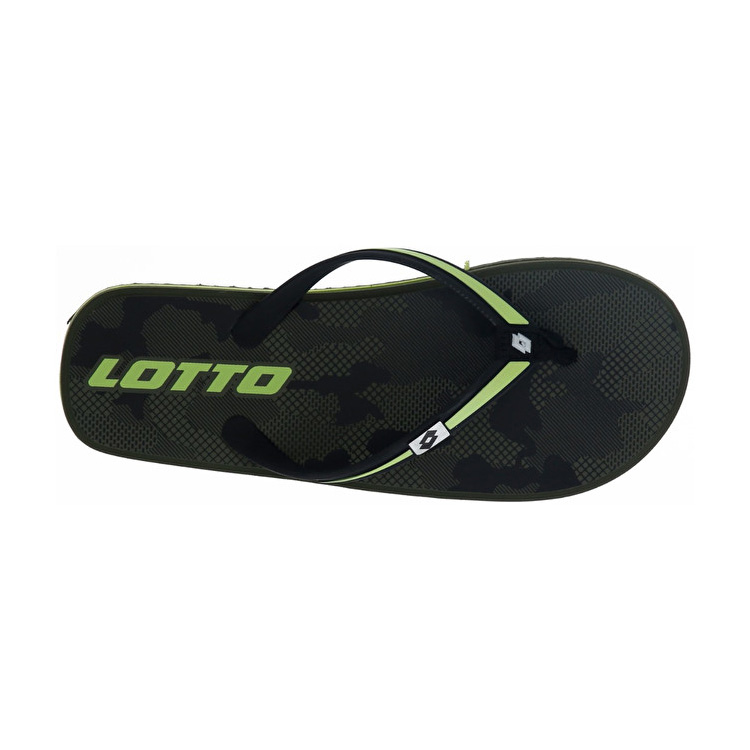 Lotto Waya Fuego Ix Flip Flops Black | A3YHZ1KS