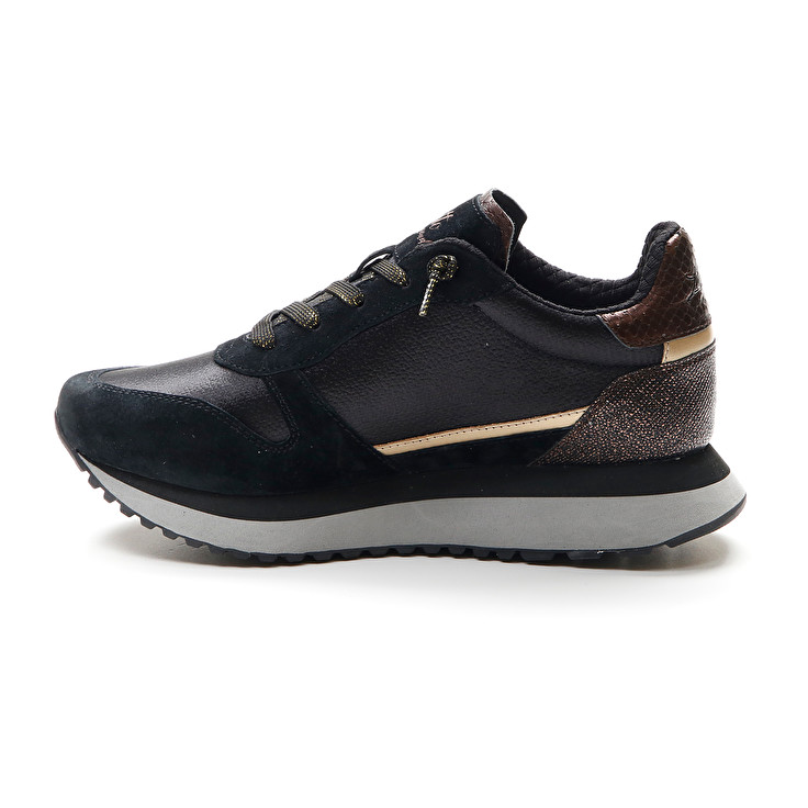 Lotto Wedge Bronze W Sneakers Black | 7AQ0UTOH