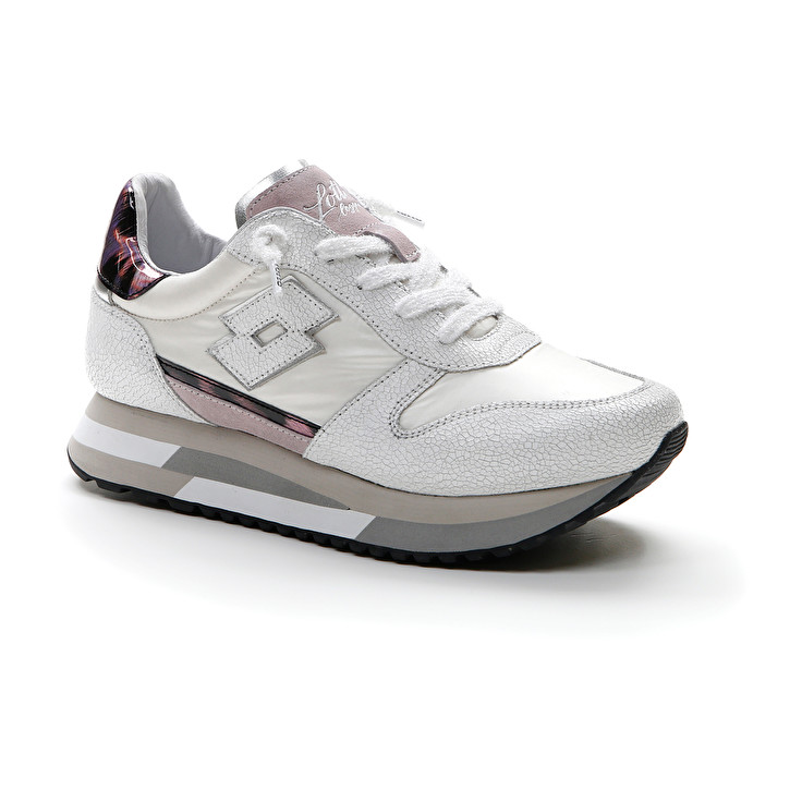 Lotto Wedge Crack W Sneakers White | BGPDFUXR