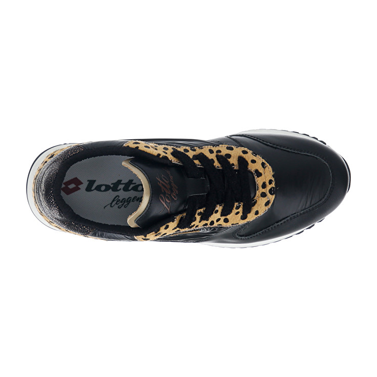 Lotto Wedge Leopard W Autograph Black | O8MCJ47O