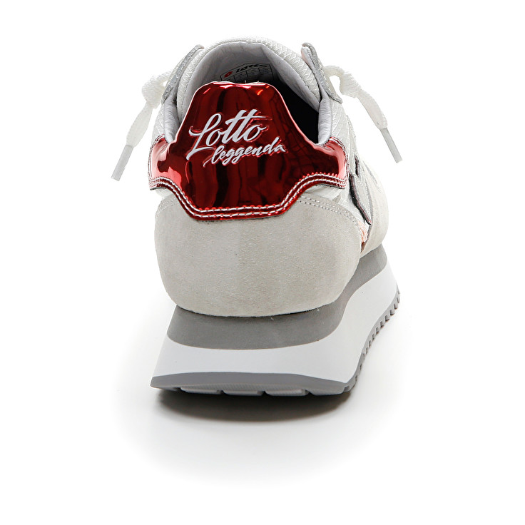 Lotto Wedge Net W Sneakers White / Grey | GE0W2N3L