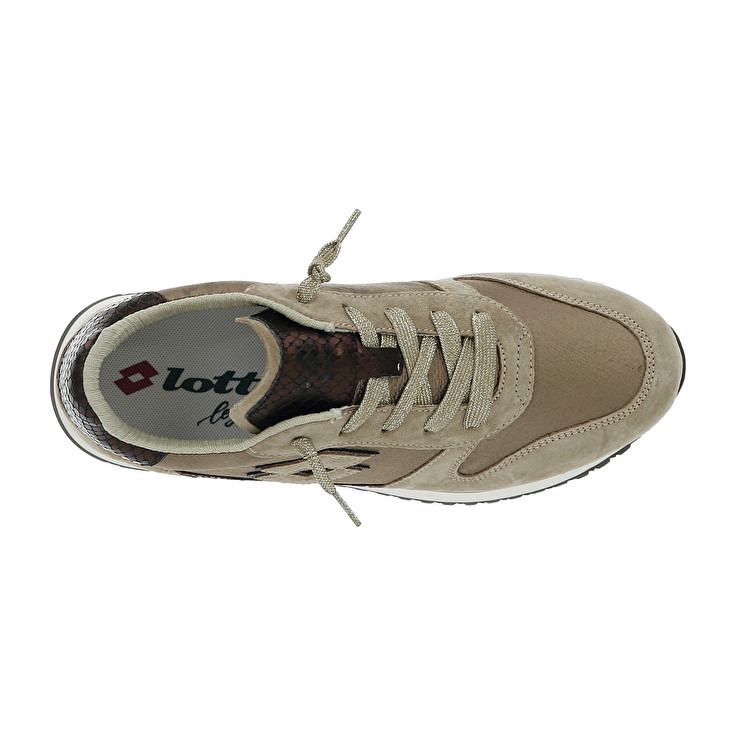 Lotto Wedge Silk W Autograph Khaki | X4EDYZVC