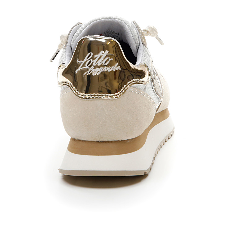 Lotto Wedge W Autograph White / Brown | IEPSWV5K