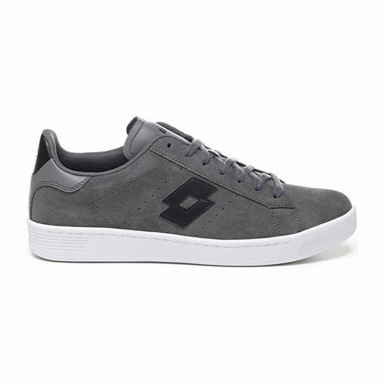 Lotto 1973 Evo Sue Lifestyle Shoes Grey / Black | 4BUUE6JG