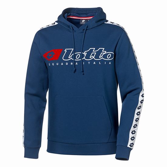 Lotto Athletica Due Sweat Sweatshirt Blue | 2QP6VLT7