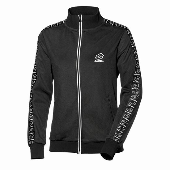 Lotto Athletica Ii Sweat W Sweatshirt Black | 273CTDVI