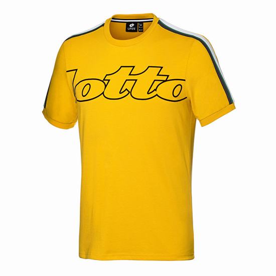 Lotto Athletica Ii T Shirts Yellow | VGWYA26D