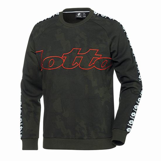 Lotto Athletica Iii Sweat Sweatshirt Black | RYHN5GLF