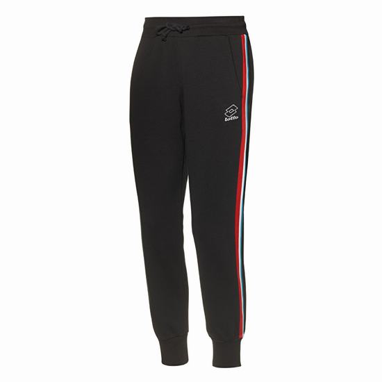 Lotto Athletica W Iii Rib Pants Black | KYV1TG4C