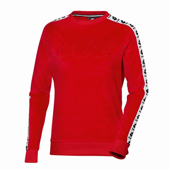 Lotto Athletica W Iii Sweat Sweatshirt Red | AOBCXJKJ