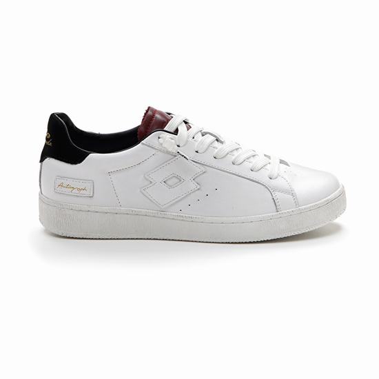 Lotto Autograph Block Sneakers White / Pink / Black | KYNNHXH3