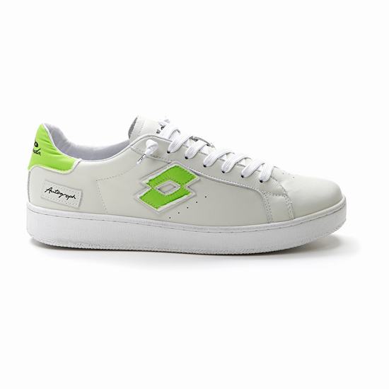 Lotto Autograph Fluo Sneakers White / Green | NLEXNRC8