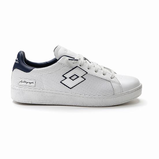 Lotto Autograph Micro Sneakers White / Blue | SU2CQH3N